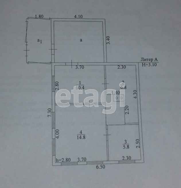 Продажа дома, 37м <sup>2</sup>, 68 сот., Улан-Удэ, Республика Бурятия,  Кабанский