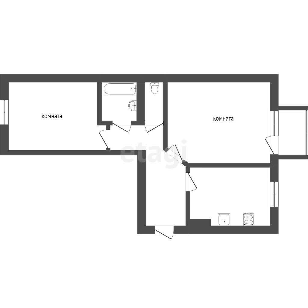 Продажа 2-комнатной квартиры, Улан-Удэ, Республика Бурятия,  Улан-Удэ