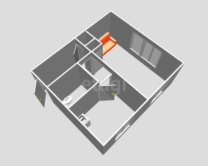 Продажа 1-комнатной квартиры, Южно-Сахалинск, Сахалинская область,  Южно-Сахалинск