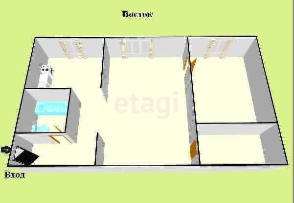 Продажа 3-комнатной квартиры, Южно-Сахалинск, Сахалинская область,  Южно-Сахалинск