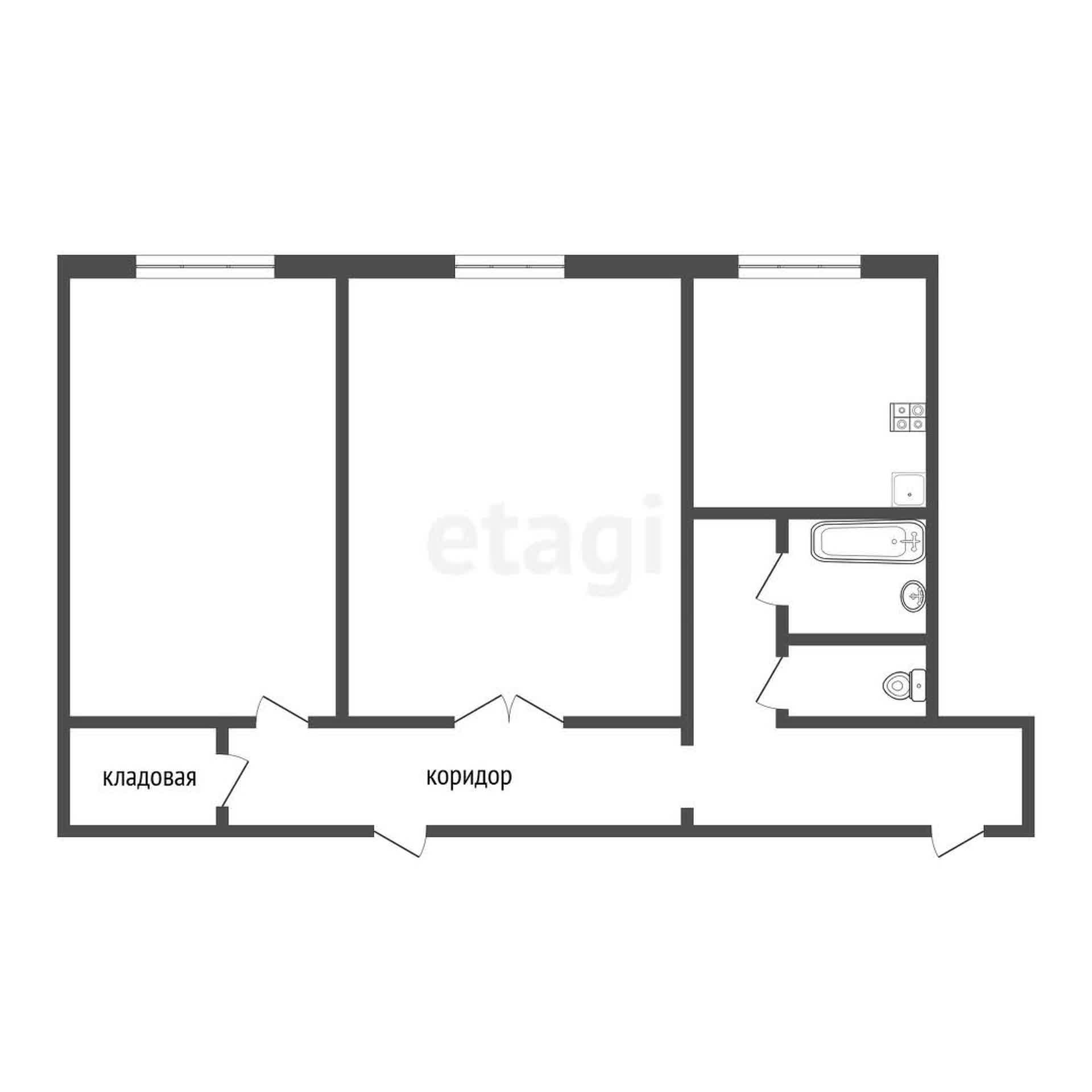 Продажа 2-комнатной квартиры, Улан-Удэ, Республика Бурятия,  Улан-Удэ