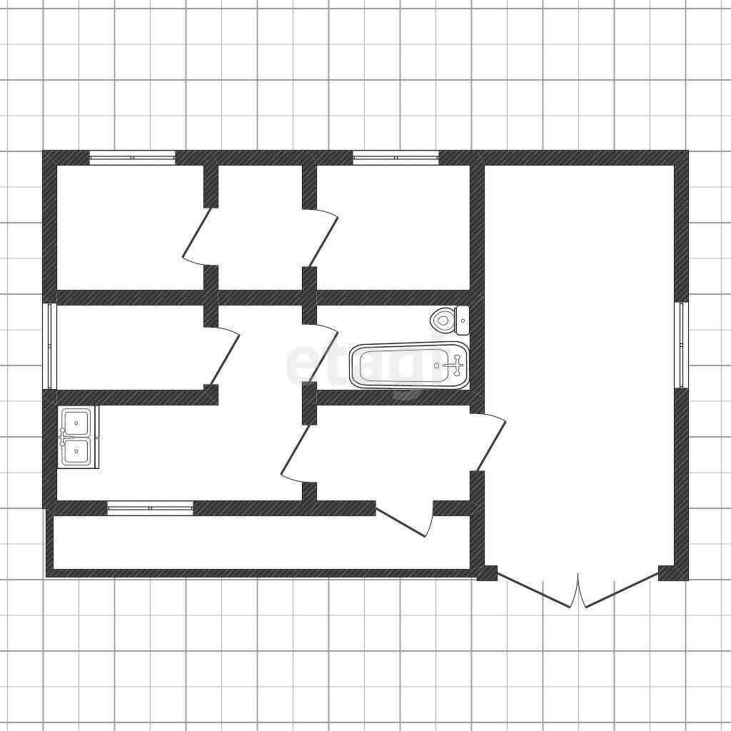 Продажа дома, 164м <sup>2</sup>, 5 сот., Улан-Удэ, Республика Бурятия,  Тарбагатайский