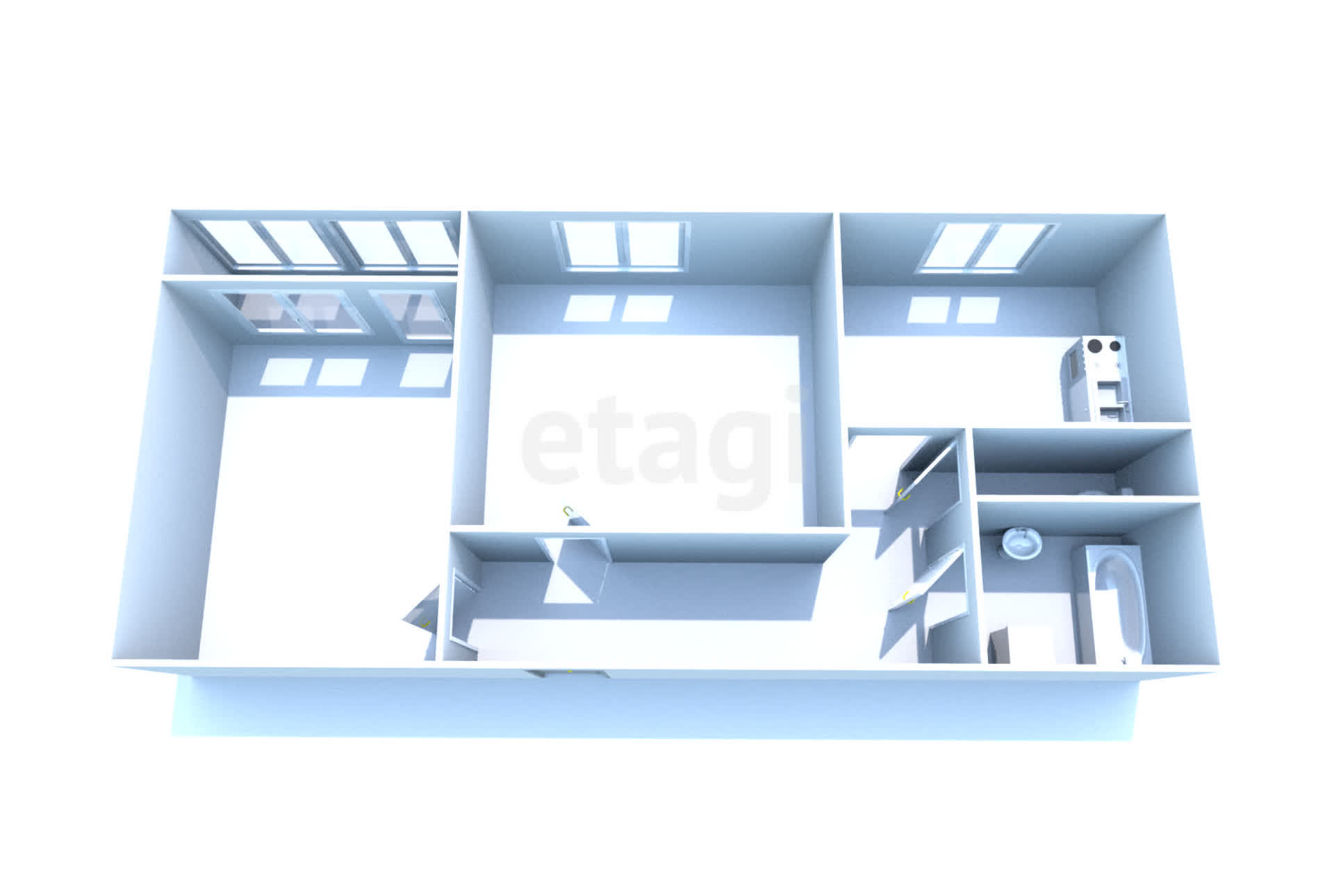 Продажа 2-комнатной квартиры, Южно-Сахалинск, Сахалинская область,  Южно-Сахалинск