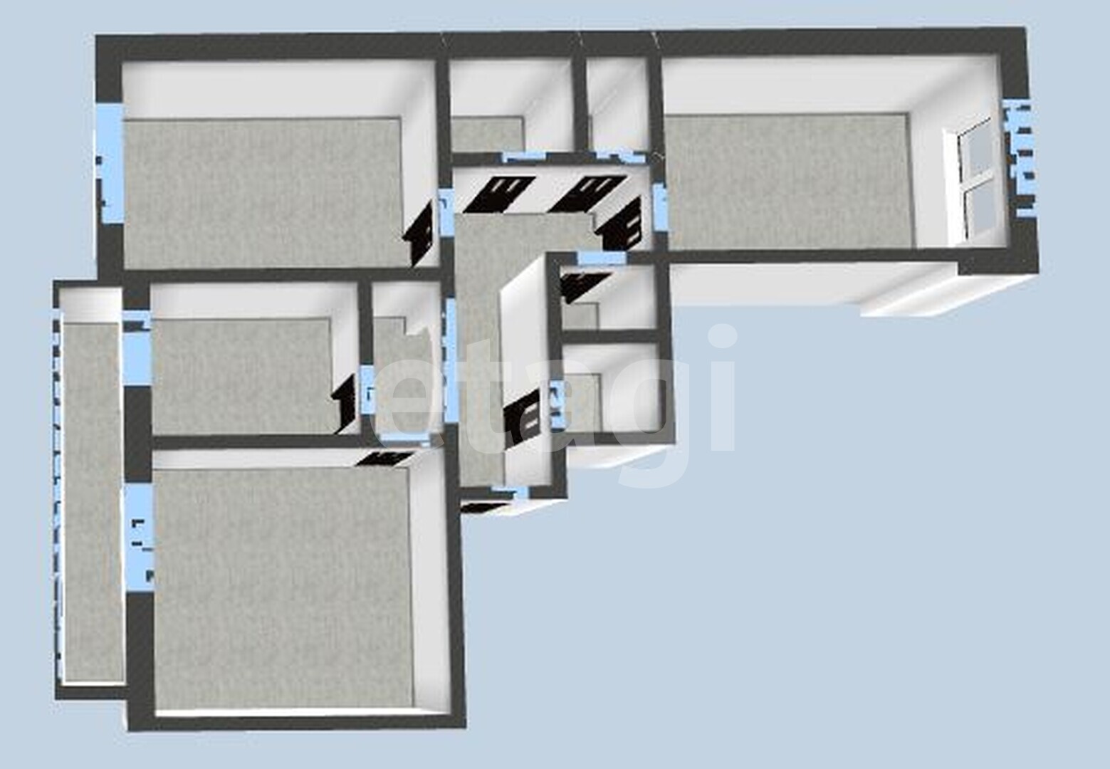 Продажа 3-комнатной квартиры, Улан-Удэ, Республика Бурятия,  Улан-Удэ