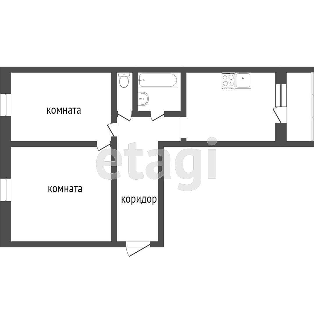 Продажа 2-комнатной квартиры, Улан-Удэ, Республика Бурятия,  Улан-Удэ