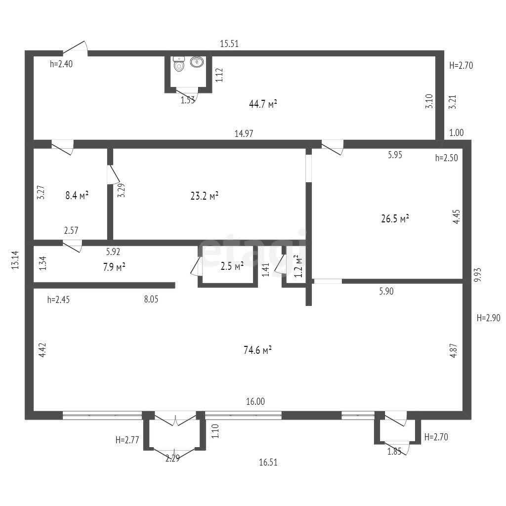 Аренда коммерческой недвижимости, 193м <sup>2</sup>, Новый Уренгой, Ямало-Ненецкий АО,  посёлок городского типа Пангоды