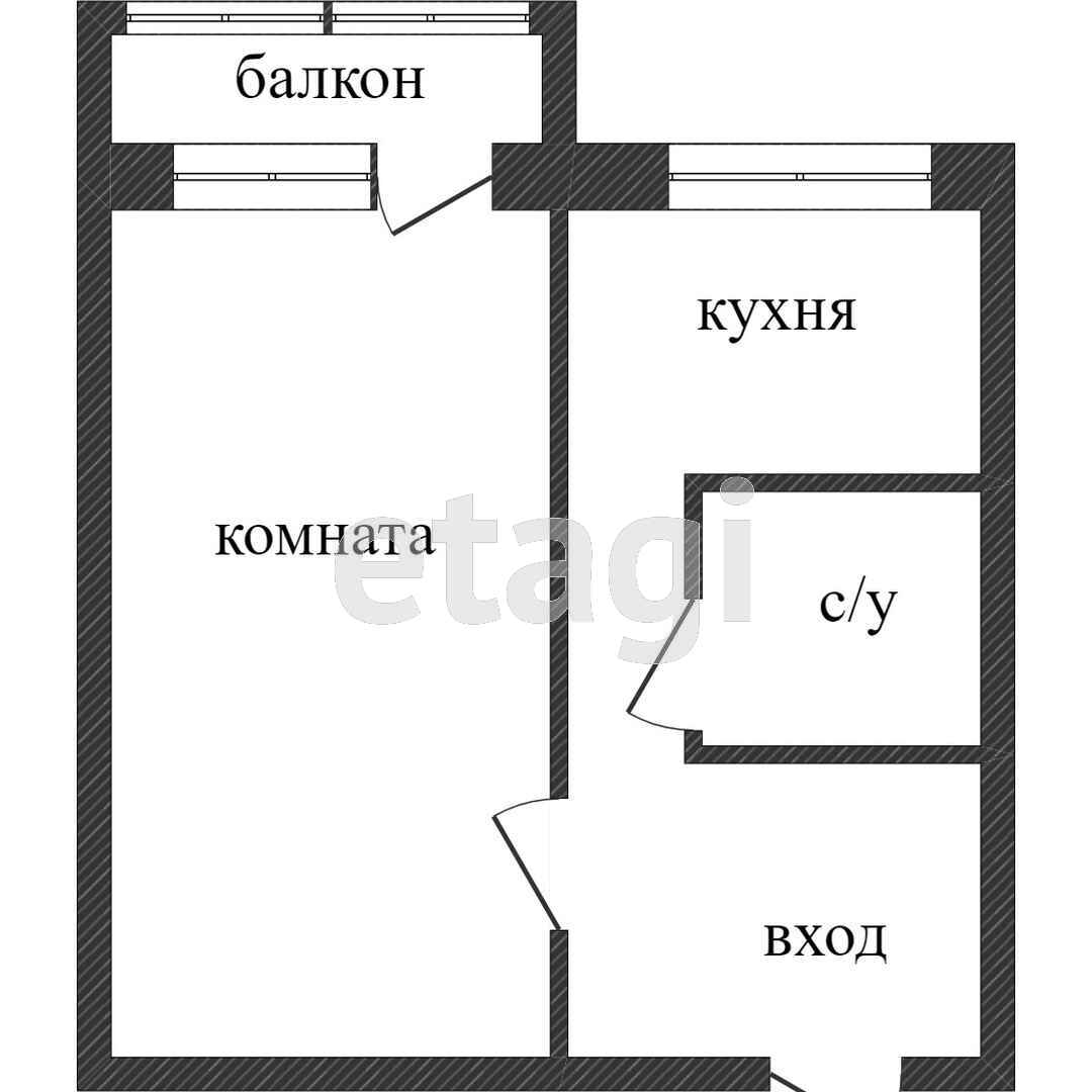 Продажа 1-комнатной квартиры, Комсомольск-на-Амуре, Первостроителей пр-т,  15 к 3
