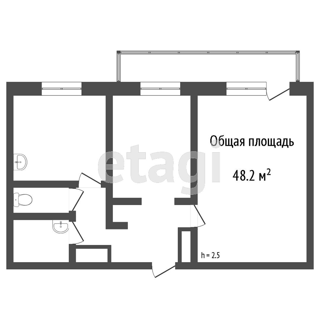Продажа 2-комнатной квартиры, Улан-Удэ, Республика Бурятия,  Улан-Удэ