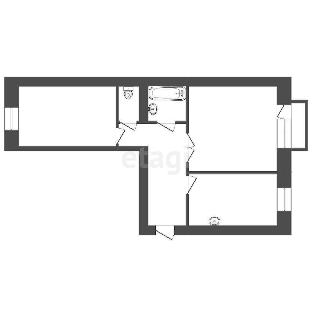 Продажа 2-комнатной квартиры, Улан-Удэ, Республика Бурятия,  Улан-Удэ