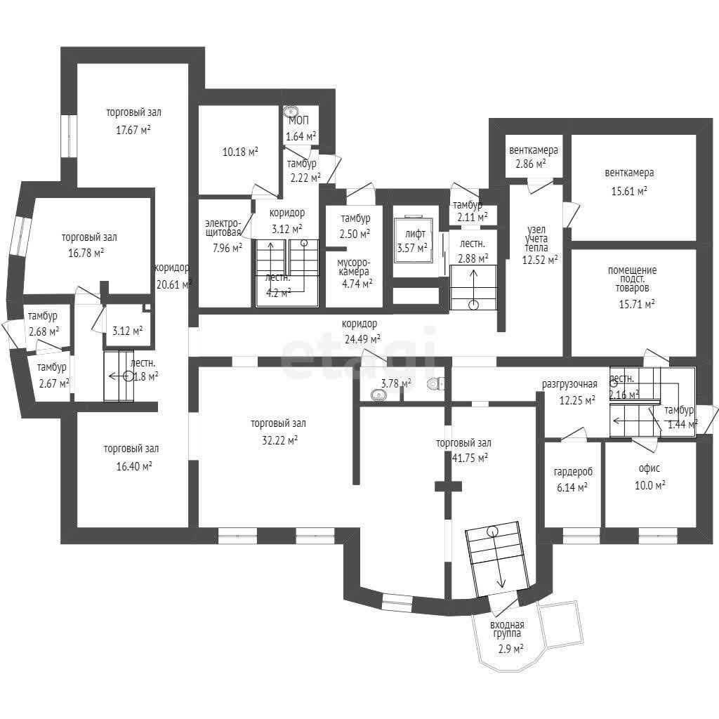 Продажа коммерческой недвижимости, 241м <sup>2</sup>, Новый Уренгой, Ямало-Ненецкий АО,  Новый Уренгой