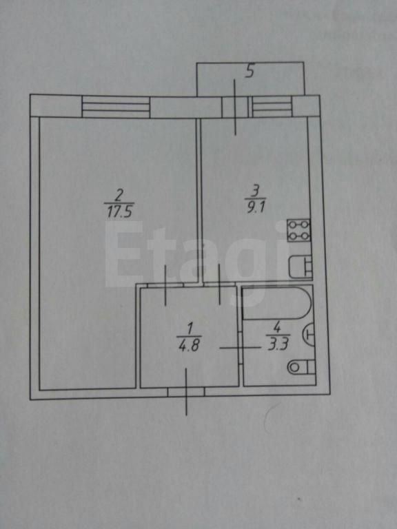 Продажа 1-комнатной квартиры, Саратов, Саратовская область,  Энгельс