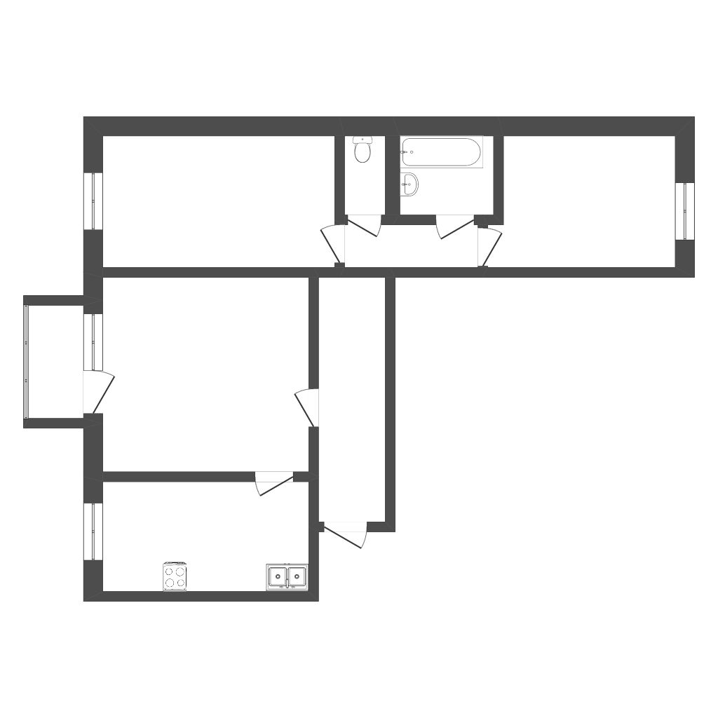 Продажа 3-комнатной квартиры, Улан-Удэ, Республика Бурятия,  Улан-Удэ