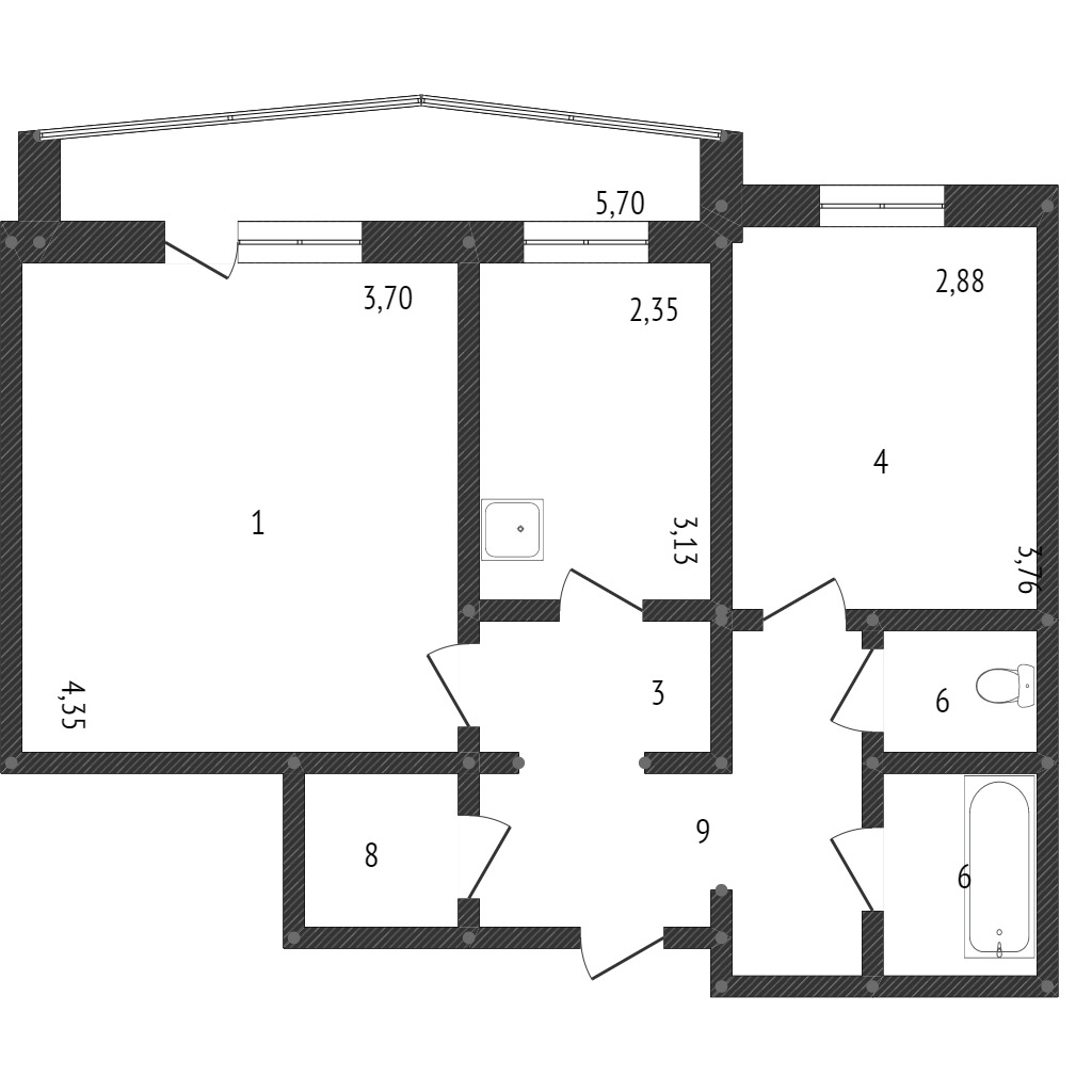 Продажа 2-комнатной квартиры, Улан-Удэ, Республика Бурятия,  Улан-Удэ