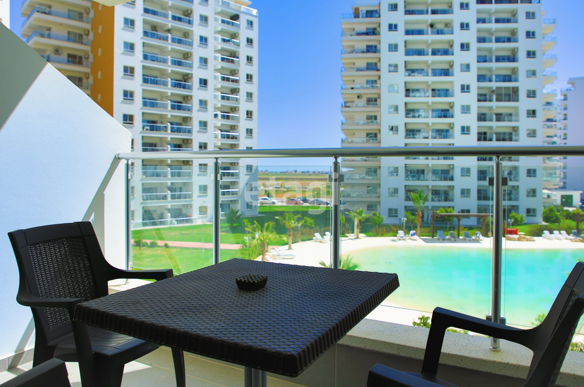 Квартира 47 м² муниципалитет Ларнака, Кипр