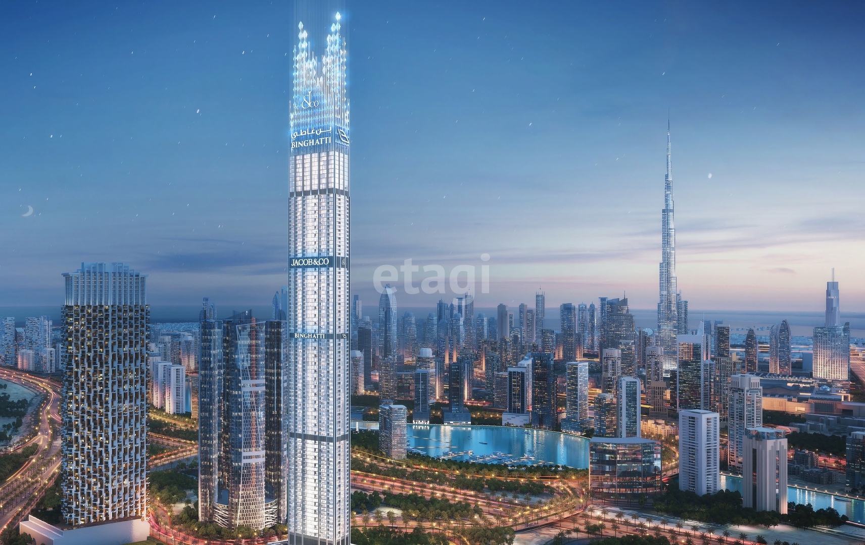 Burj Binghatti Jacob & Co Residences Дубай: купить квартиру, 🏢 Burj  Binghatti Jacob & Co Residences официальный сайт, цены