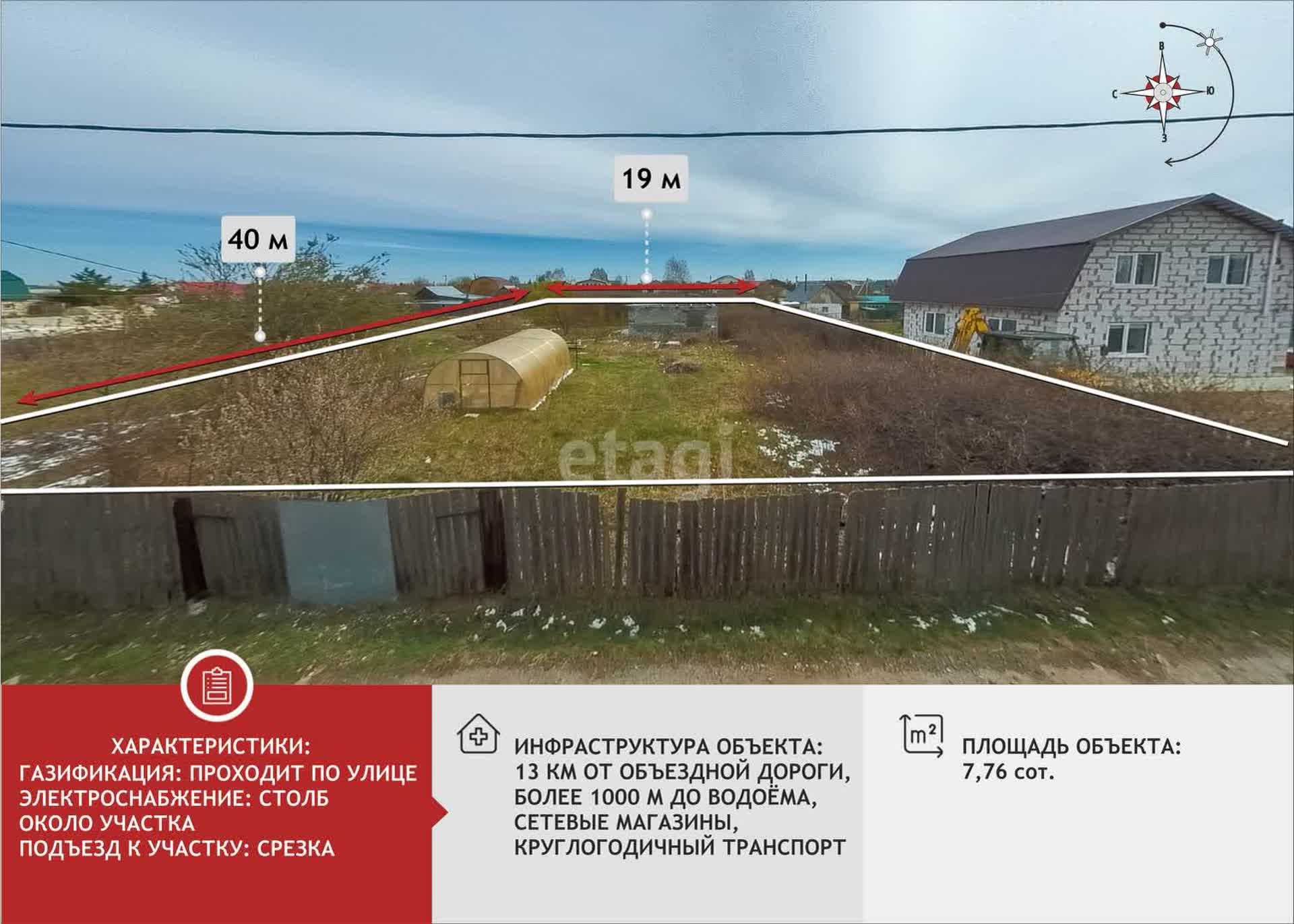 Купить земельный участок в районе Липовый остров садовое общество в Тюмени,  продажа земли недорого