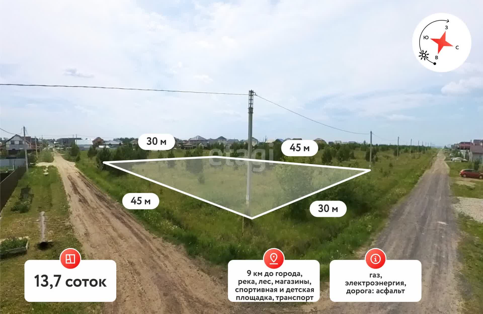 Купить земельный участок в Тюмени, продажа участков земли недорого | Все  метры