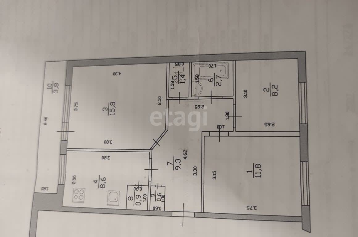 Купить квартиру на улице Хибинская в Казани: продажа вторички, 🏢 цены на  квартиры