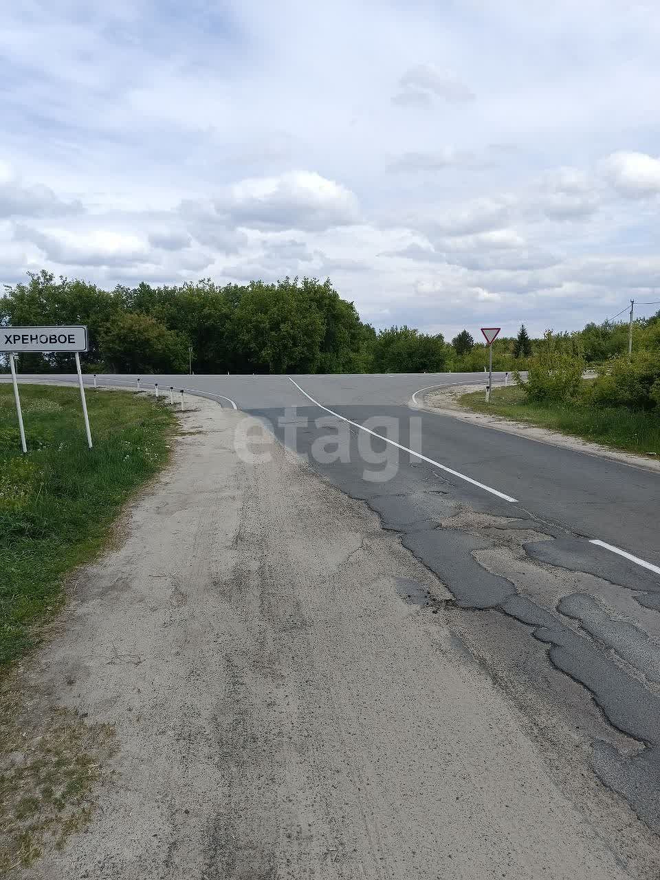 Купить земельный участок в районе Хреновое с. (Новоусманский) в Воронеже,  продажа земли недорого