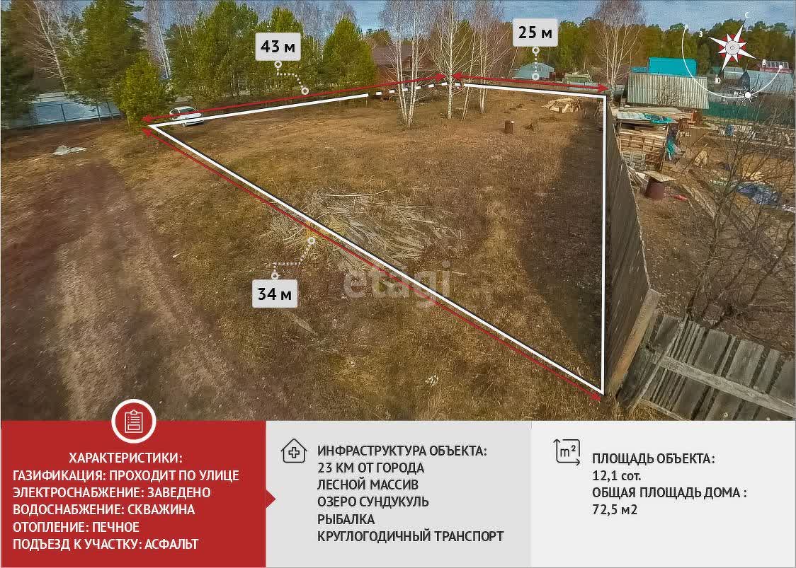 Купить дачу в районе Геолог-2 садовое общество в Тюмени, продажа недорого