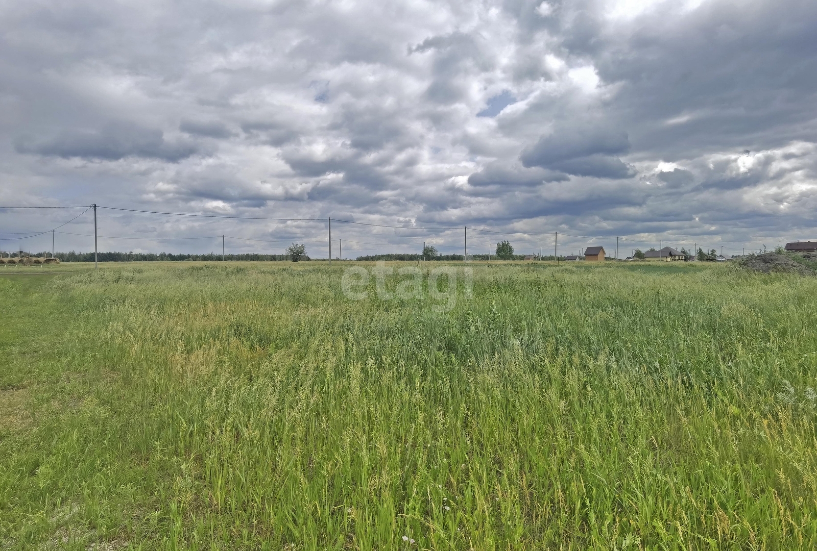 Купить земельный участок в районе село Розовка в Омске, продажа земли  недорого