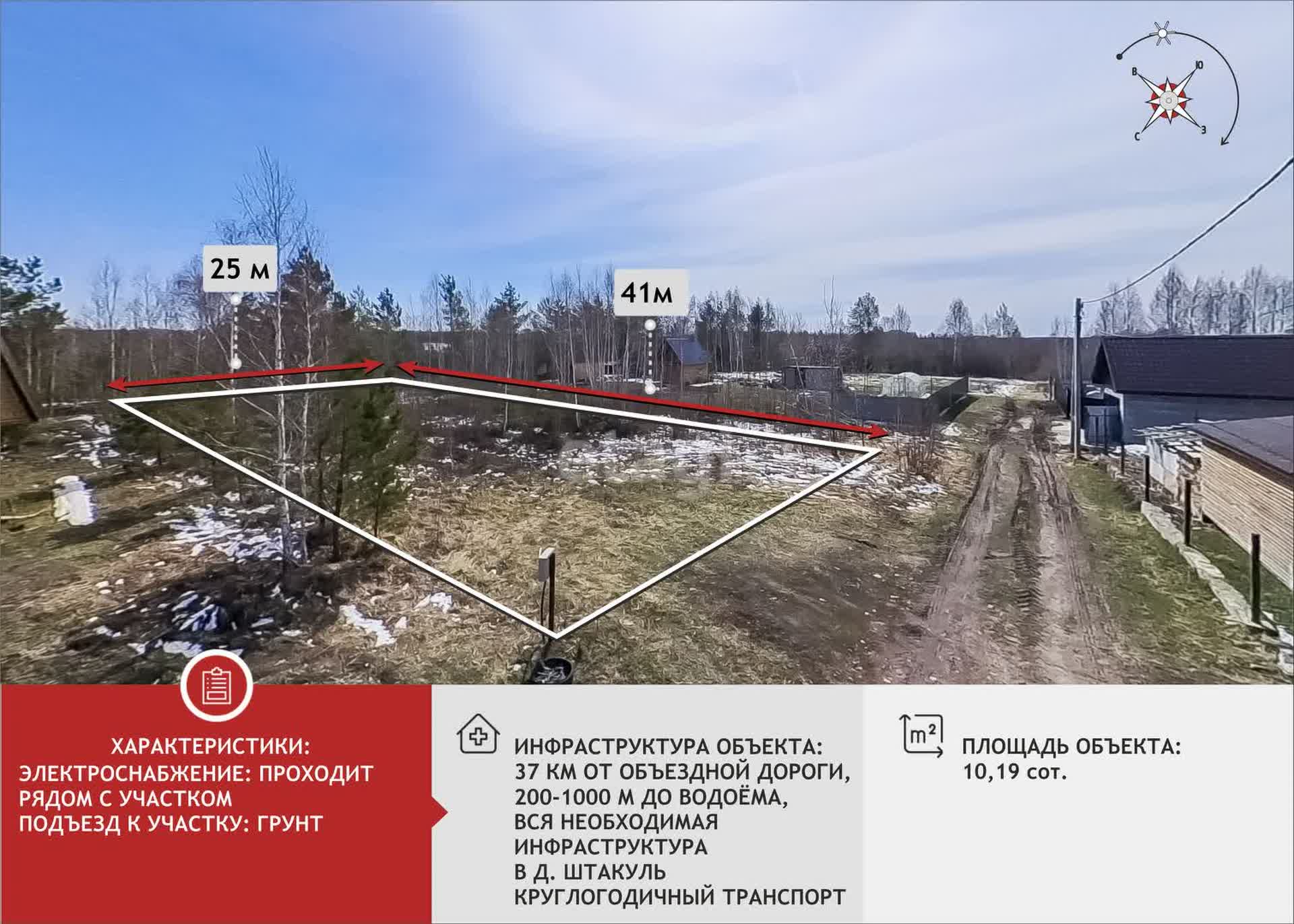 Купить земельный участок в районе Здоровье-3 садовое общество в Тюмени,  продажа земли недорого