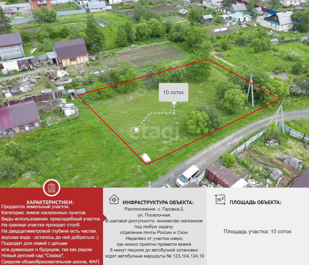 Купить земельный участок в районе Гаровка-2 с в Хабаровске, продажа земли  недорого