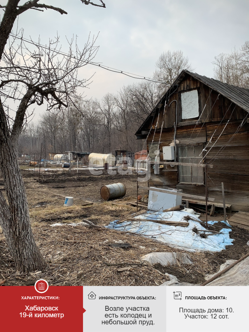 Купить дачу в Хабаровске, 🏡 продажа дачных участков с домом недорого:  срочно, цены