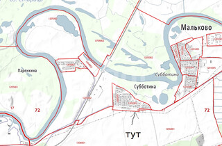 Карта мальково тюменской области