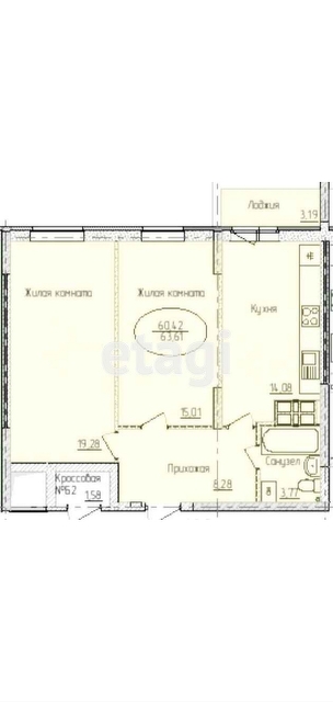 Продажа 2-комнатной квартиры, Саратов, Саратовская область,  Энгельс