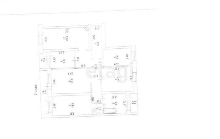 Продажа 5-комнатной квартиры, Саратов, Саратовская область,  Энгельс