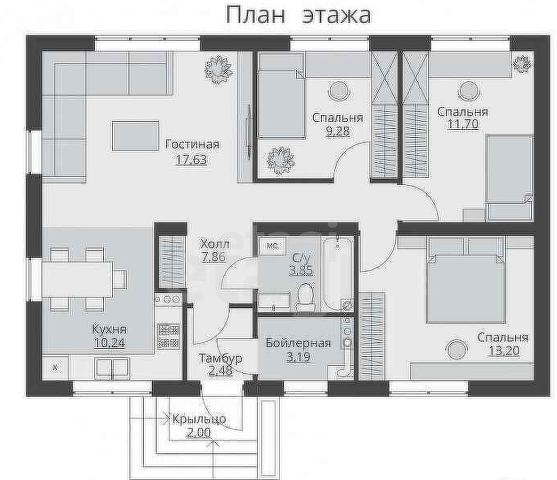 Продажа дома, 250м <sup>2</sup>, 18 сот., Саратов, Саратовская область,  
