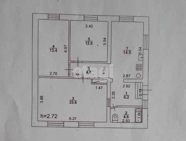 Продажа дома, 80м <sup>2</sup>, 10 сот., Саратов, Саратовская область,  