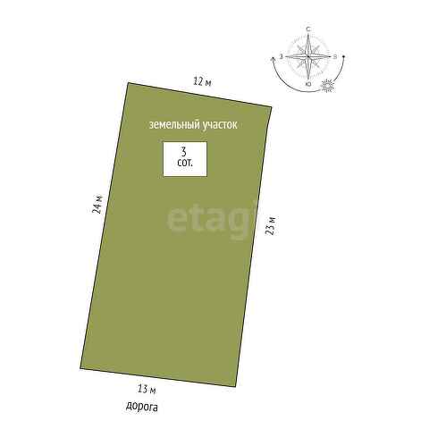 Продажа дома, 54м <sup>2</sup>, 3 сот., Саратов, Саратовская область,  Кировский