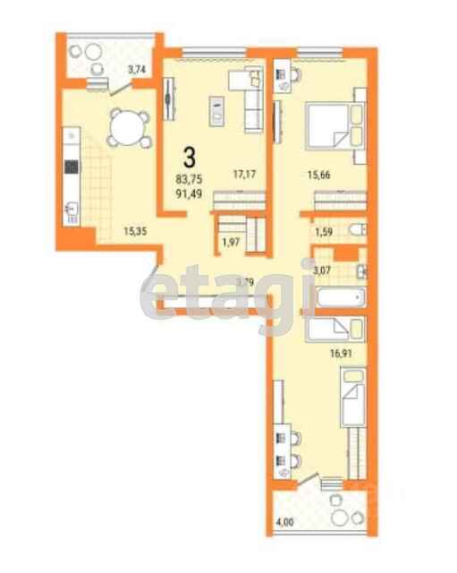 Продажа 3-комнатной квартиры, Саратов, Саратовская область,  Саратов