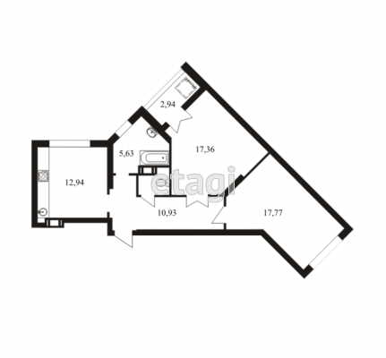 Продажа 2-комнатной квартиры, Саратов, Саратовская область,  Саратов