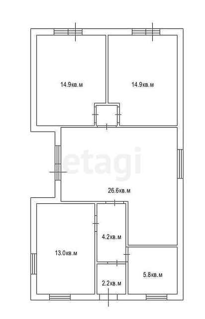 Продажа дома, 85м <sup>2</sup>, 3 сот., Саратов, Саратовская область,  Саратов