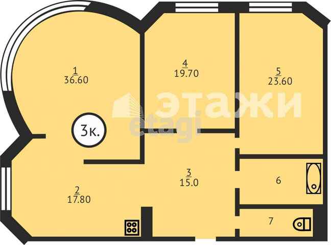 Продажа 3-комнатной квартиры, Саратов, Саратовская область,  Саратов