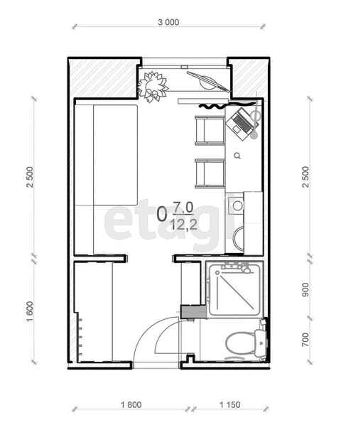 Продажа дома, 56м <sup>2</sup>, 10 сот., Саратов, Саратовская область,  