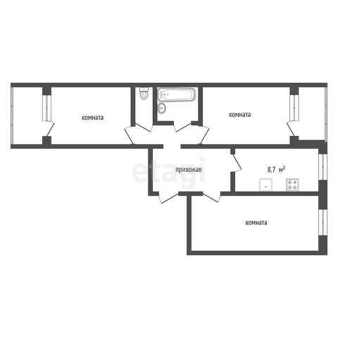 Продажа 3-комнатной квартиры, Саратов, Саратовская область,  Саратов