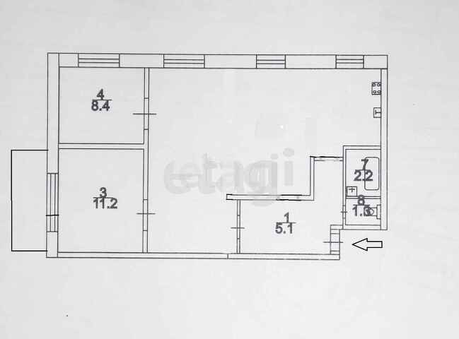 Продажа 3-комнатной квартиры, Саратов, Саратовская область,  Саратов