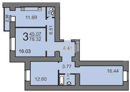 Продажа 3-комнатной квартиры, Саратов, Саратовская область,  Саратов
