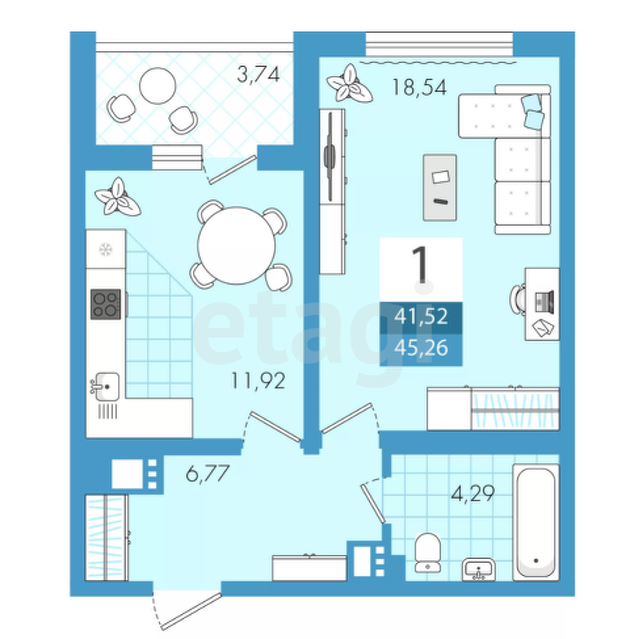 Продажа 1-комнатной квартиры, Саратов, Саратовская область,  Саратов