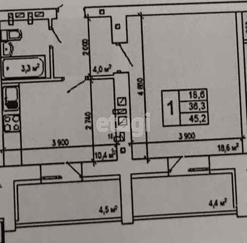 Продажа 1-комнатной квартиры, Саратов, Саратовская область,  Энгельс