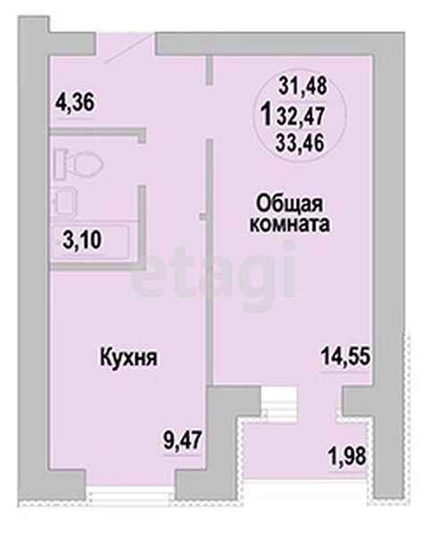 Продажа 1-комнатной квартиры, Саратов, Саратовская область,  Саратов