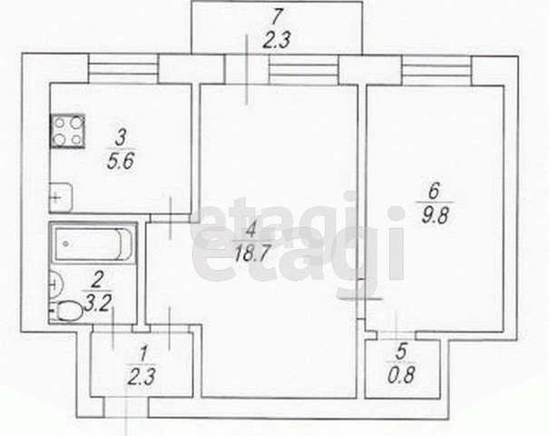 Продажа 2-комнатной квартиры, Саратов, Саратовская область,  Саратов