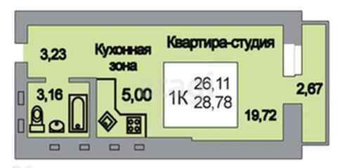 Продажа 1-комнатной квартиры, Саратов, Саратовская область,  Саратов