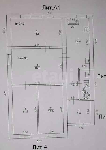Продажа дома, 187м <sup>2</sup>, 21918 сот., Саратов, Саратовская область,  Заводской