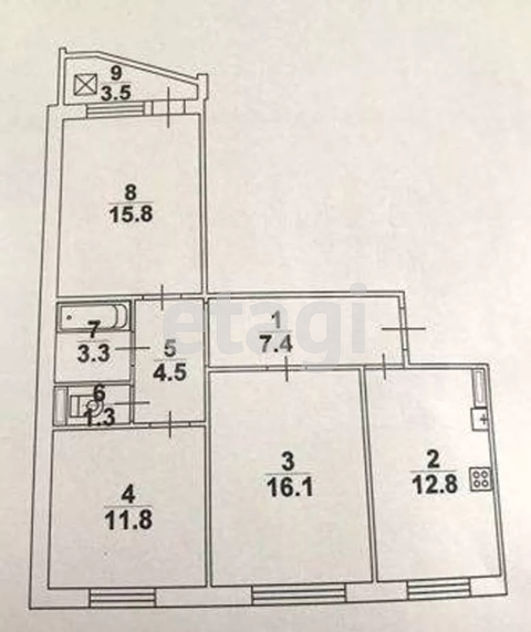 Продажа 3-комнатной квартиры, Саратов, Саратовская область,  Саратов