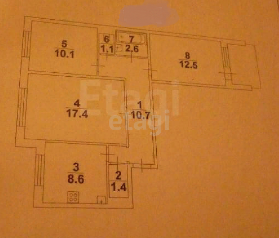 Продажа 3-комнатной квартиры, Саратов, Саратовская область,  Саратов